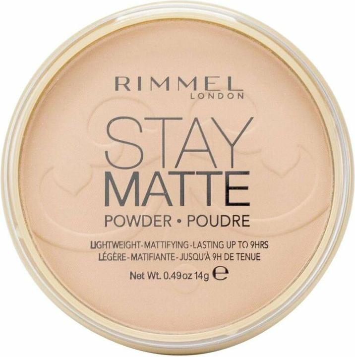 Actual product image Rimmel London Stay Matte Mate Compact Powder (Sand storm)