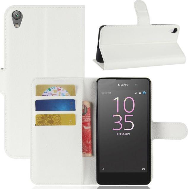 Produktbild MU Classic Litchi Leder Bookcover Series (Sony Xperia E5)