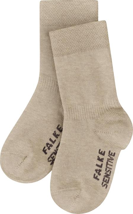 Actual product image Falke Sensitive (3-pack) baby socks, colour 4650 sand mel., size 62-68 (Single pack, 62/68)