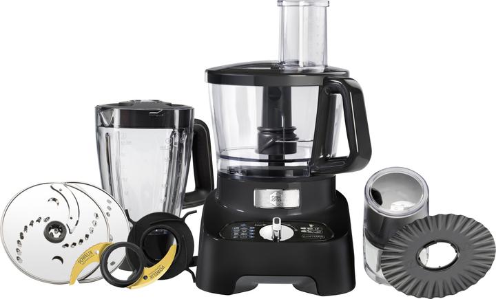 Produktbild OBH Nordica Double Force Pro Manual food processor Black (3000 ml, 1000 W)