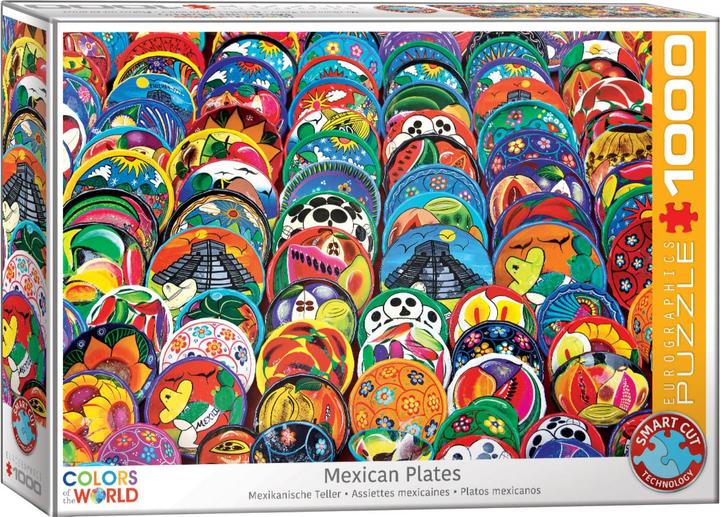 Image du produit Eurographics Assiettes en céramique mexicaine (1000 pièces)
