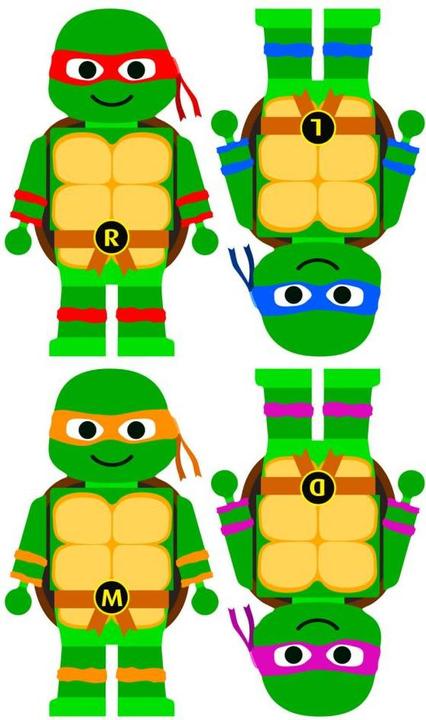 Image du produit Trenddeko Jouet Teenage Mutant Ninja Turtles (60 x 101 cm)