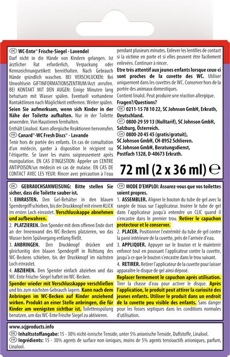 Produktbild WC-Ente Frische-Siegel Nachfüller