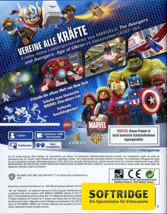 Actual product image WB Lego Marvel's Avengers -E- (PS3, Multilingual)