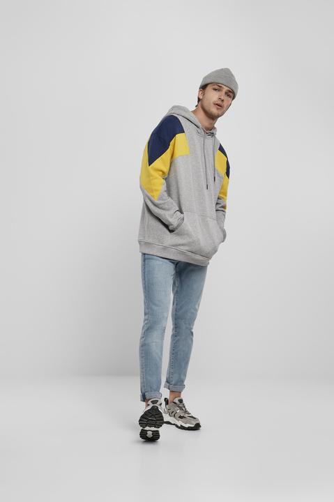 Image du produit Urban Classics Oversize 3-Tone Hoody (M)