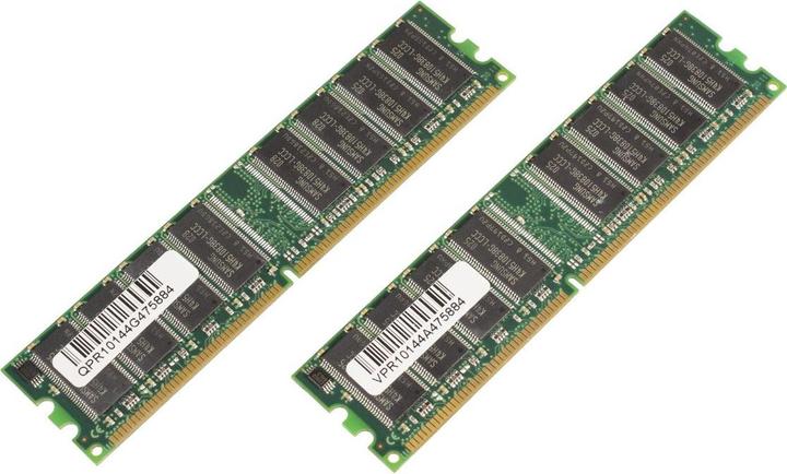 Produktbild CoreParts DDR 2 GB: 2 1 GB (2 x 1GB)