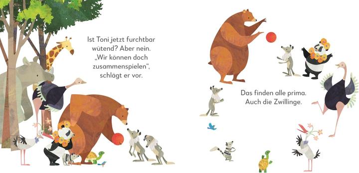 Immagine prodotto Toni & Lou Der erste Tag in der Waldschule (Tedesco, Jonny Lambert, DK Verlag - Bambini, Sandra Grimm, 2023)
