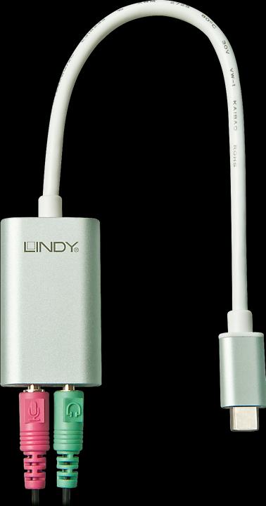 Actual product image Lindy audio converter (USB-C)