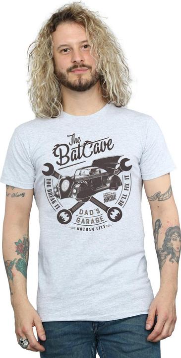 Image du produit - T-shirt BATMAN DAD'S GARAGE - Homme (L)