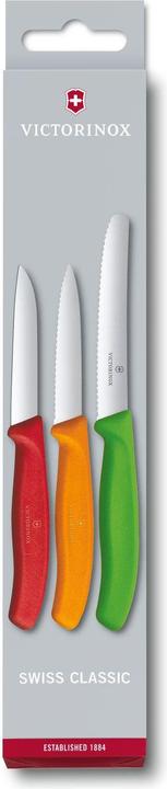 Silber, Rot, Orange, Grün