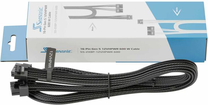 Immagine prodotto Seasonic 12VHPWR Cavo adattatore 75 cm, nero