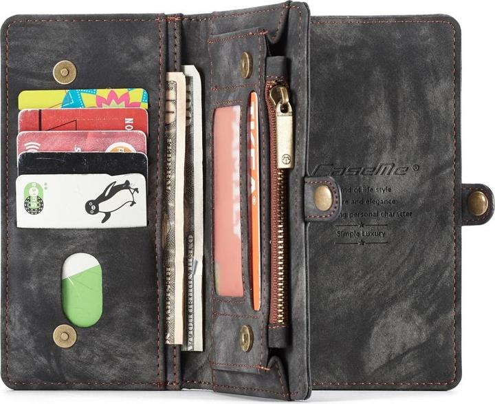 Actual product image Caseme Apple iPhone XR Genuine Leather Wallet Card Case (Apple iPhone XR)