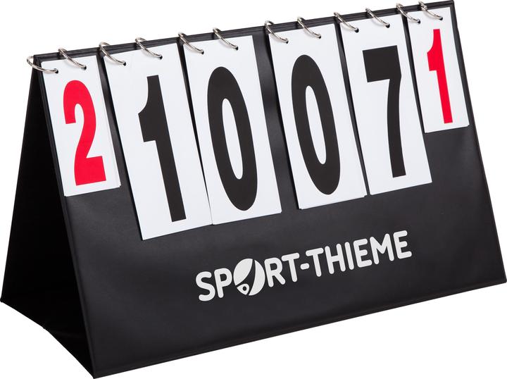 Sport-Thieme Anzeigetafel im Ringbuch