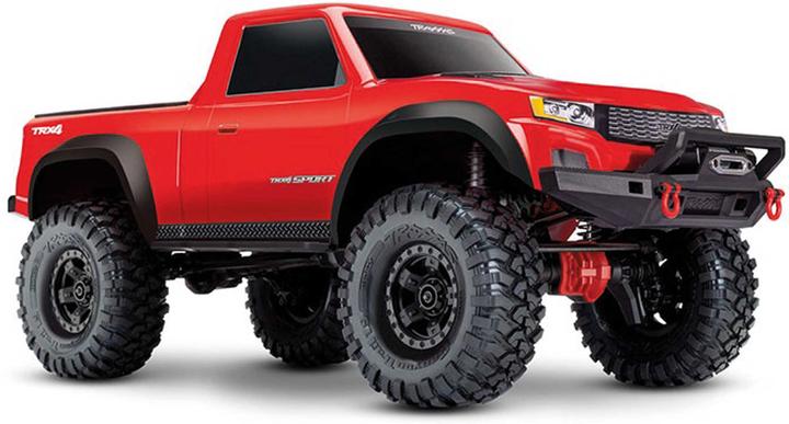 Produktbild Traxxas Trx-4 Sport 4x4 Rot 1/10 Scale-Crawler Rtr Brushed, Clipless, Ohne Akku Und Ladegerät (RTR Ready-to-Run)
