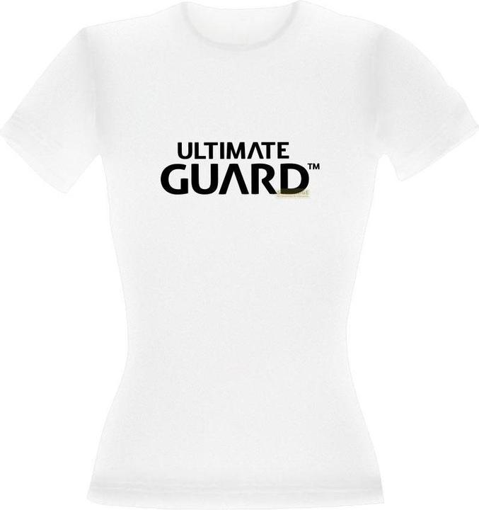 Ultimate Guard T-Shirt femme Wordmark Blanc (M) (M)