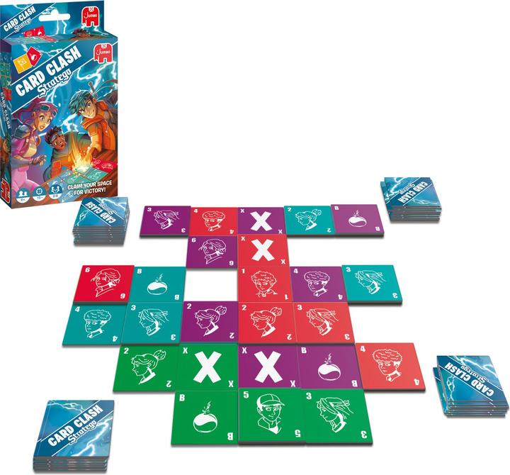 Produktbild Jumbo Stratego Card Clash, d/f/i (Deutsch, Französisch, Italienisch)