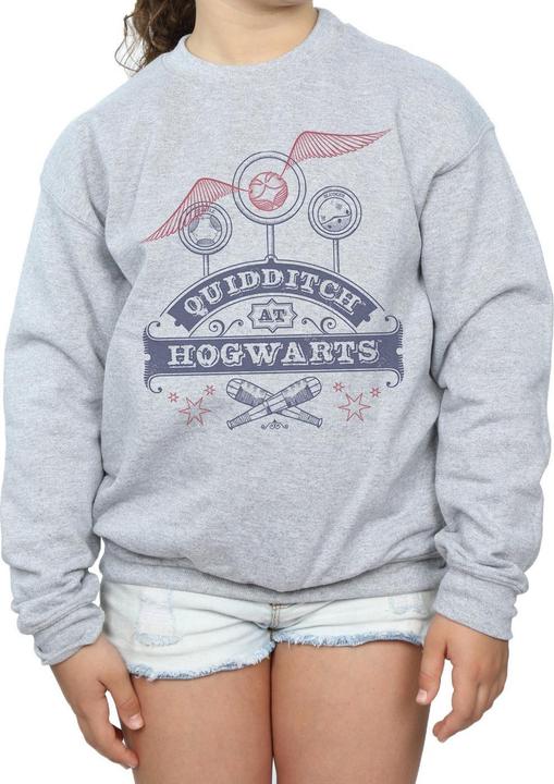 Produktbild Quidditch At Hogwarts Sweatshirt Mädchen (140, 146)