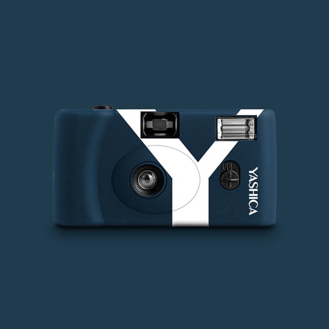 Productafbeelding Yashica MF-1 Snapshot Art Camera Y Edition Dark Blue with 1 Film 400/24