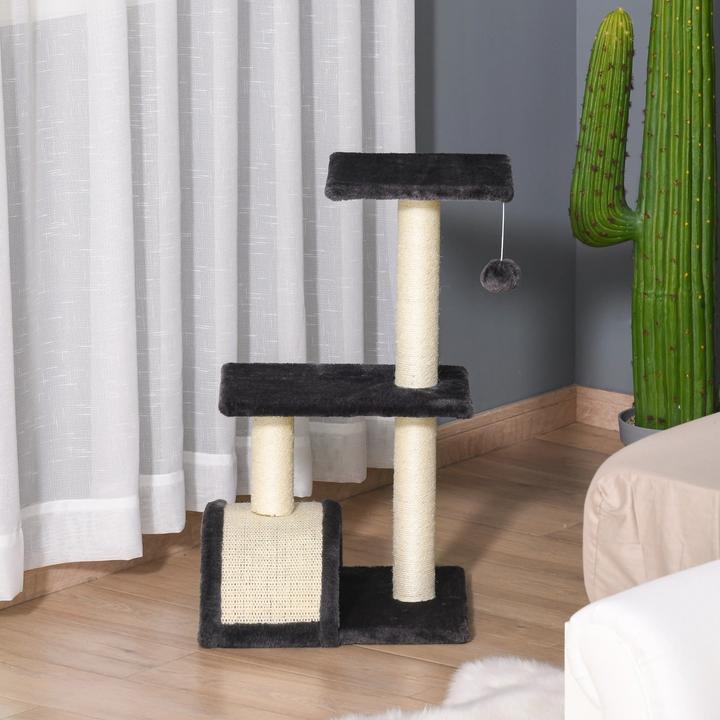Produktbild Jamb Katzenbaum (72 cm, Dunkelgrau  Beige)