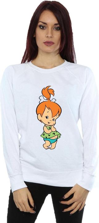 Actual product image The Flintstones Womens/Ladies Pebbles Flintstone Sweatshirt (S)