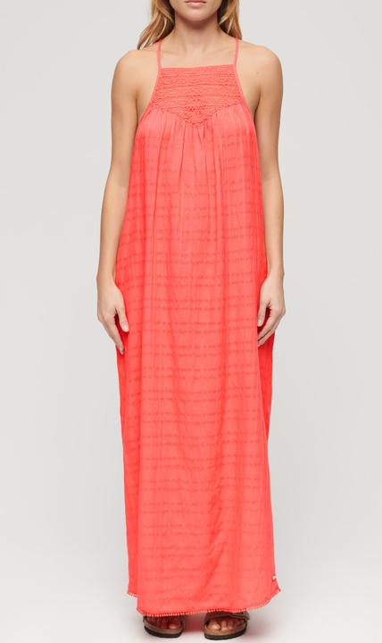 Produktbild Superdry strandkleid rückenfrei lang spitze (M)