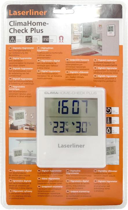 Actual product image Laserliner Thermometer/Hygrometer ClimaHome Check Plus Digital