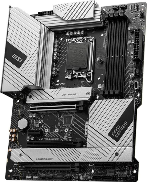 Actual product image MSI PRO Z790-A MAX Wifi (Z790,S1700,ATX,DDR5) (LGA 1700, Intel Z790, ATX)