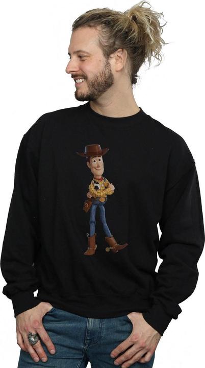 Actual product image Disney Mens Toy Story 4 Sherrif Woody Sweatshirt (S)