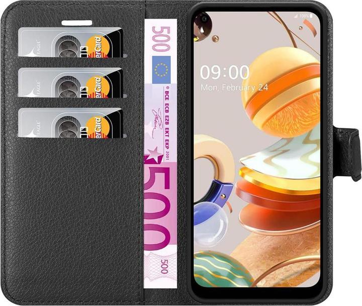 Produktbild Cadorabo Book mit Standfunktion Cover (LG K61)