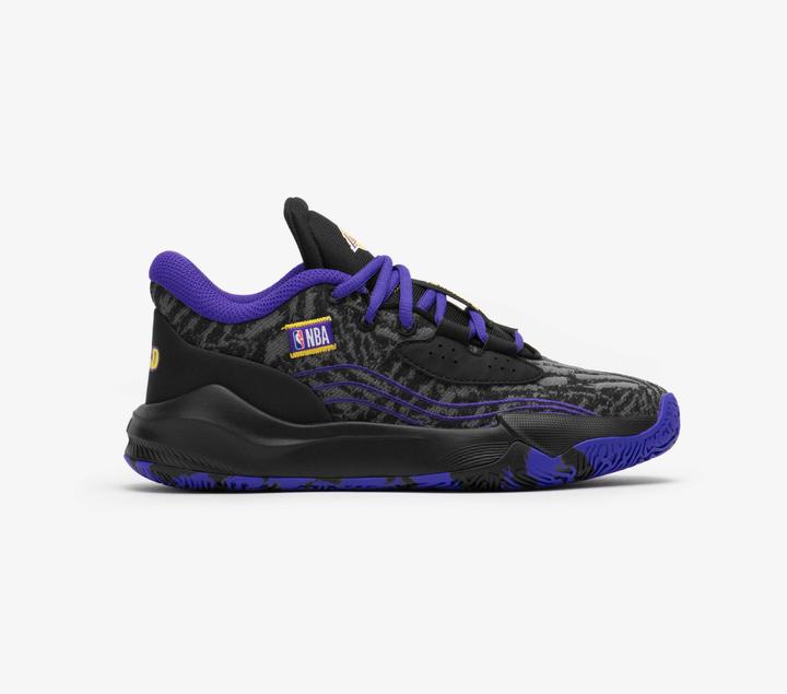 Tarmak Kinder Basketball Schuhe niedrig NBA Lakers - Fast 900 Low-1 schwarz