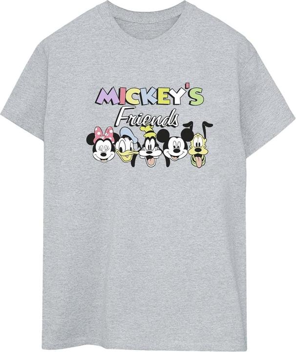 Immagine prodotto Disney Mickey Mouse And Friends Faces Maglietta Ampia Donna (M)