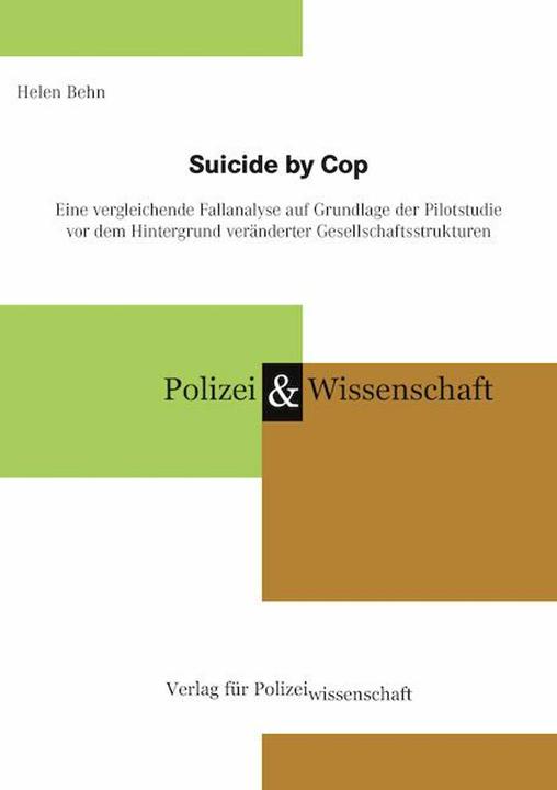 Actual product image Behn:Suicide by Cop (German, Helen Behn, 2024)