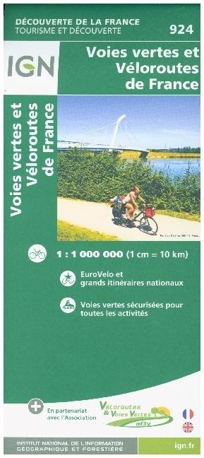 Produktbild Voies Vertes et Veloroutes de France