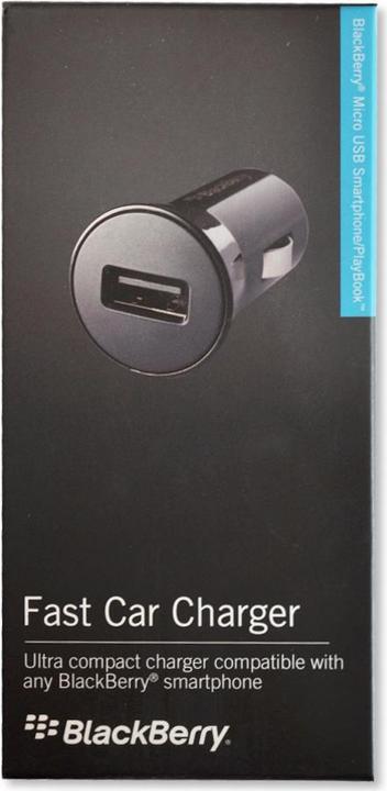 Actual product image BlackBerry in-vehicle charger