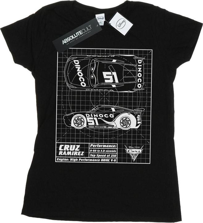 Produktbild Disney Cars Cruz Ramirez Blueprint TShirt (M)