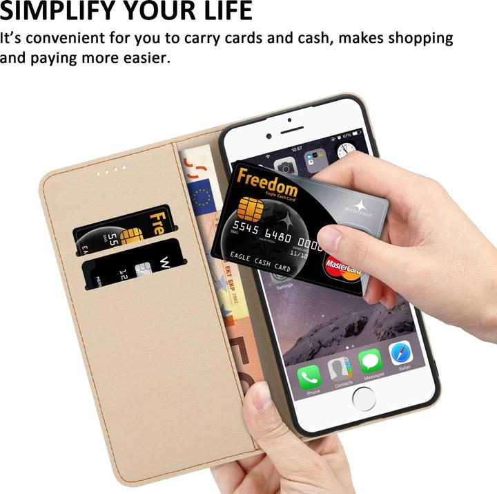Actual product image Cadorabo Book cover with print (Apple iPhone 6 Plus)