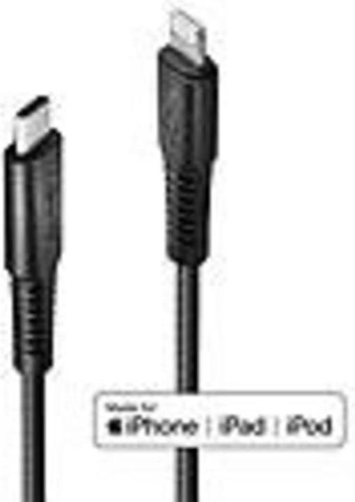 Produktbild Lindy verstärktes USB Typ C an Lightning Ladekabel (3 m, USB 2.0)