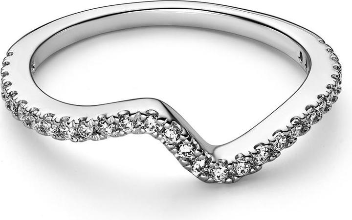 Produktbild Pandora Funkelnde Welle Ring (56, 925 Silber)