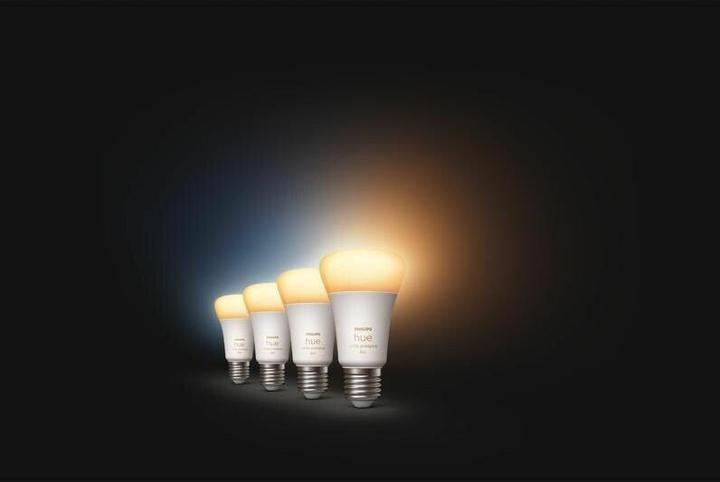 Immagine prodotto Philips Hue Tonalità ambiente bianco (E27, 6 W, 570 lm, 4 x, F)