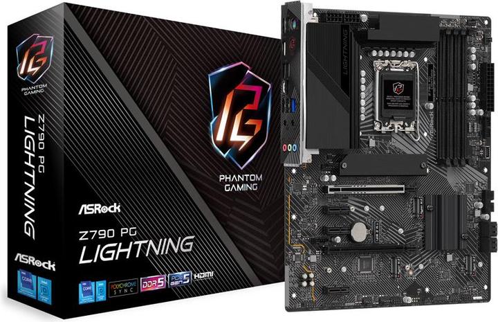 Produktbild AsRock Z790 Phantom Gaming Lightning (LGA 1700, Intel Z790, ATX)