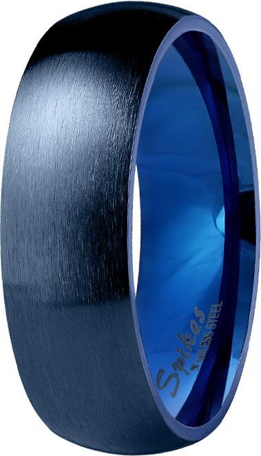 Produktbild Star Piercing Ring dunkelblau gebürstet (Chirurgenstahl 316L)