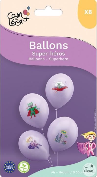 Produktbild P'tit Clown Ballone Avengers