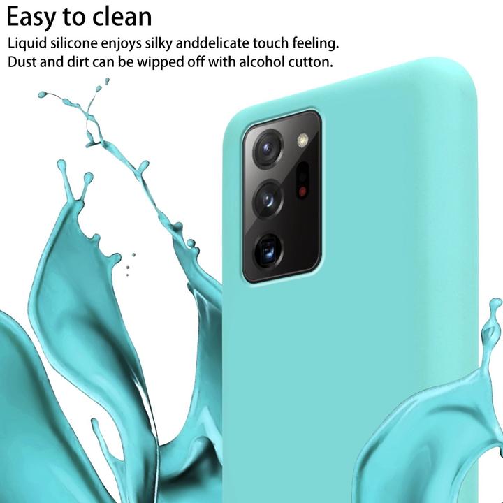 Actual product image Cadorabo TPU Cover Mobile Phone Chain Liquid (Samsung Galaxy Note 20+)