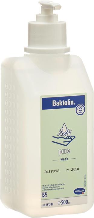 Image du produit Baktolin pure lotion hygiénique avec pompe lot (Lotion au savon, 500 ml)