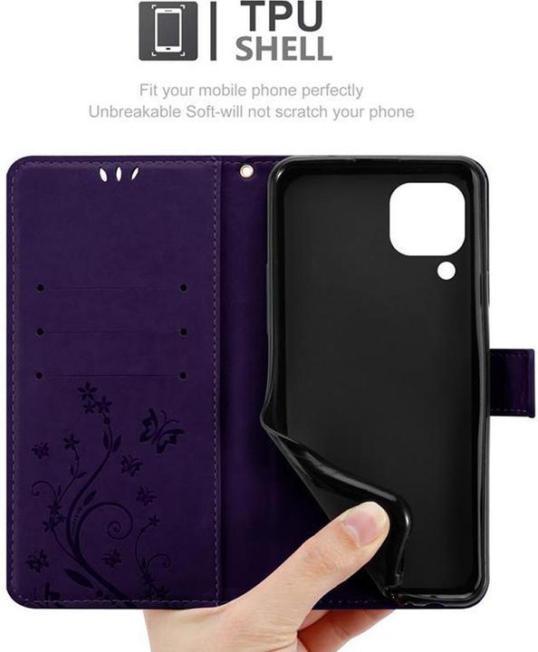 Actual product image Cadorabo Flower Book Cover (Huawei P40 Lite)