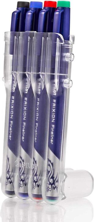 Image du produit Pilot Fineliner FriXion 1.3mm Stand (Multicolore, 4 x)