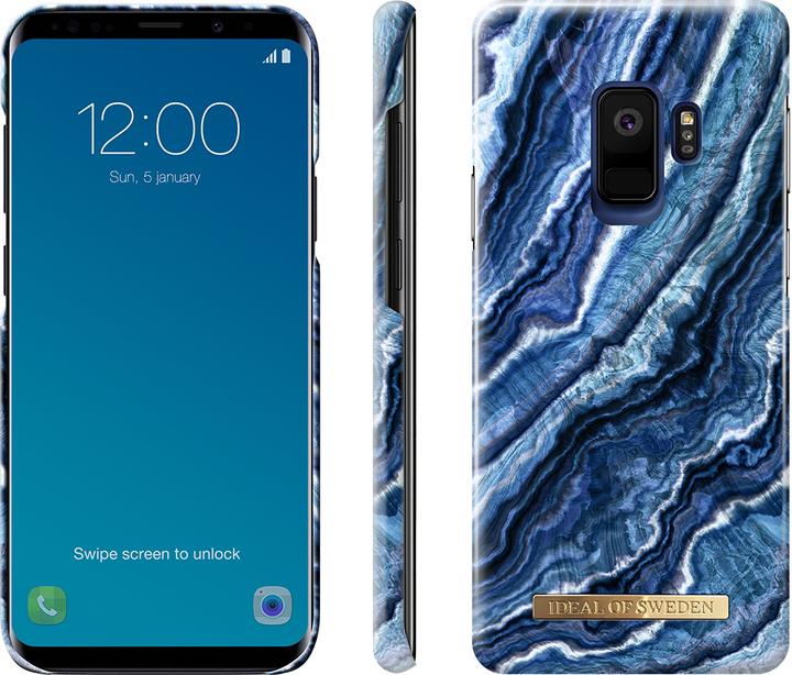 Actual product image iDeal Of Sweden Indigo Swirl Series (Samsung Galaxy S9+)