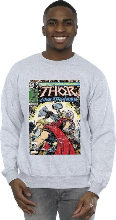Produktbild Thor Love And Thunder Vintage Poster Sweatshirt (L)