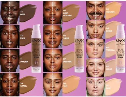 Actual product image NYX Professional Make-Up Bare With Me Concealer Serum (13 Deep)