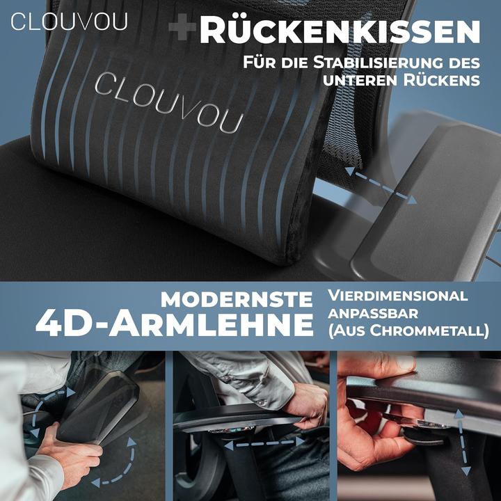 Produktbild CleverSeat Schreibtischstuhl